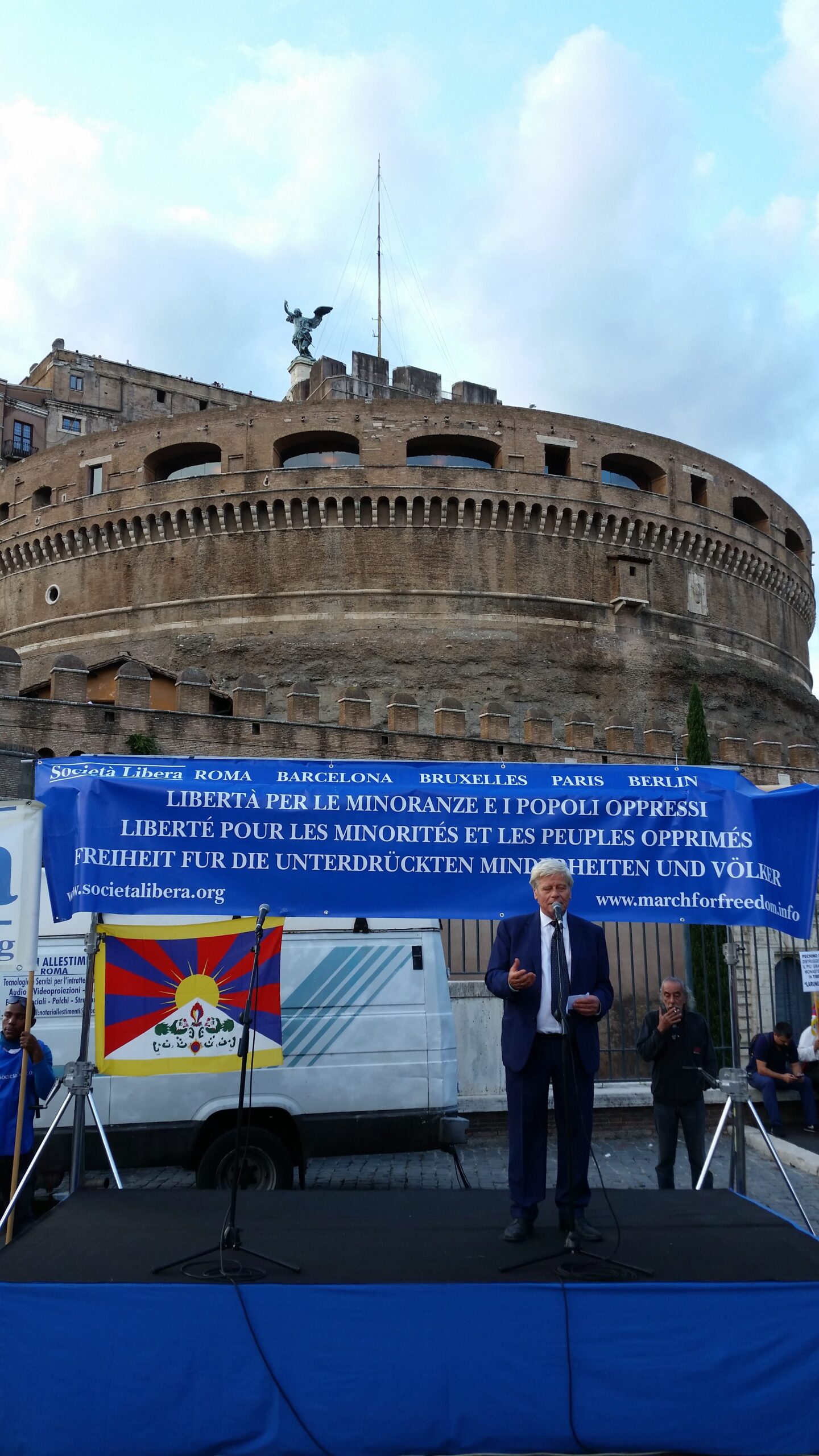 Roma, Parigi, IX Marcia per la Libertà dei popoli e delle minoranze oppresse, 8 ottobre 2016