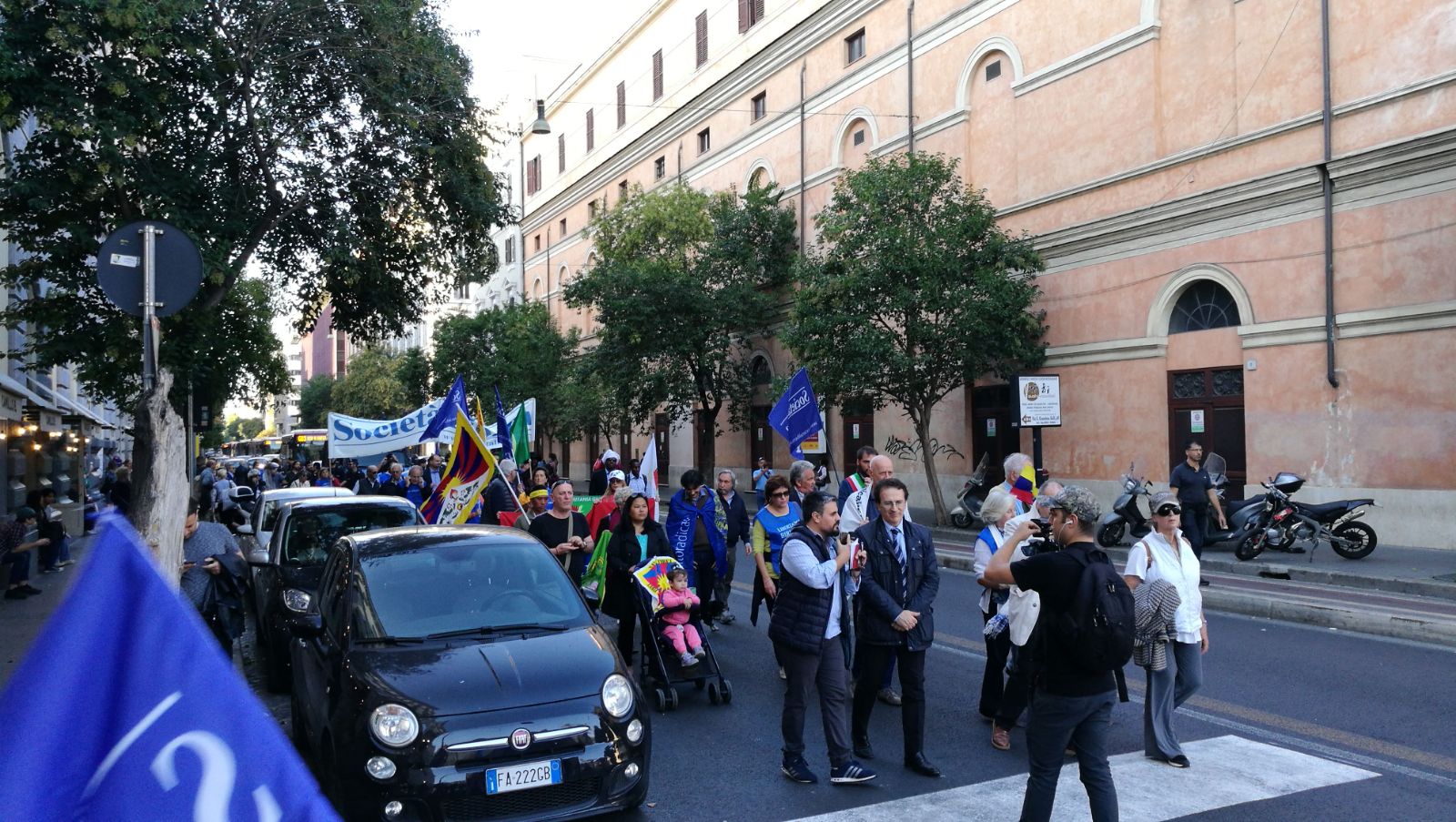 Roma, Parigi, Campagnano, X Marcia internazionale per la Libertà dei popoli e delle minoranze oppresse, 21 ottobre 2017