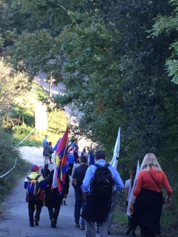 Campagnano di Roma, XI marcia internazionale per la libertà dei popoli e delle minoranze oppresse, 13 ottobre 2018