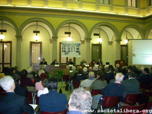 Milano, I liberali processano il capitalismo, 30 novembre 2009