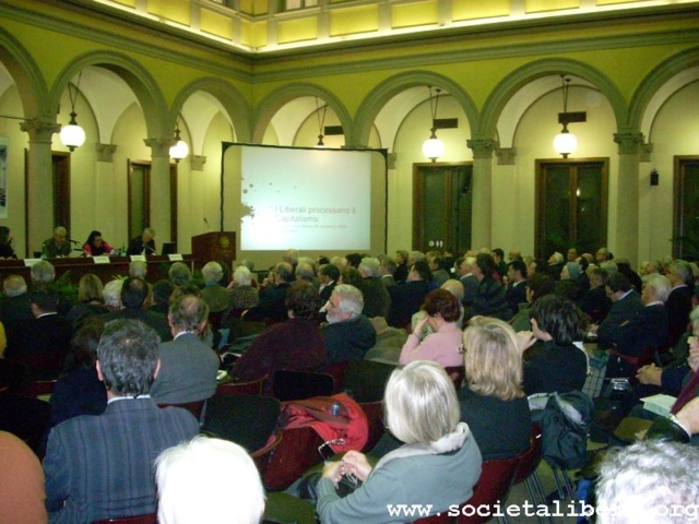 Milano, I liberali processano il capitalismo, 30 novembre 2009