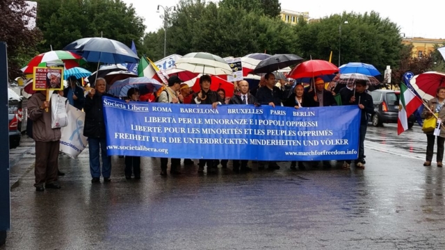 Roma e Parigi, VIII Marcia Internazionale per la Libertà, 10 ottobre 2015
