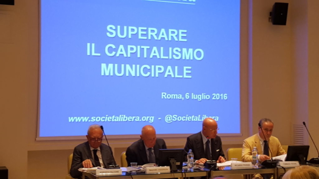 Roma, Presentazione Superare il capitalismo municipale, 6 luglio 2016