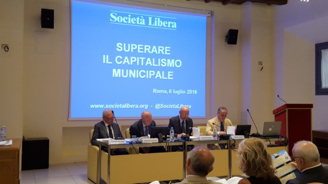 Roma, Presentazione Superare il capitalismo municipale, 6 luglio 2016