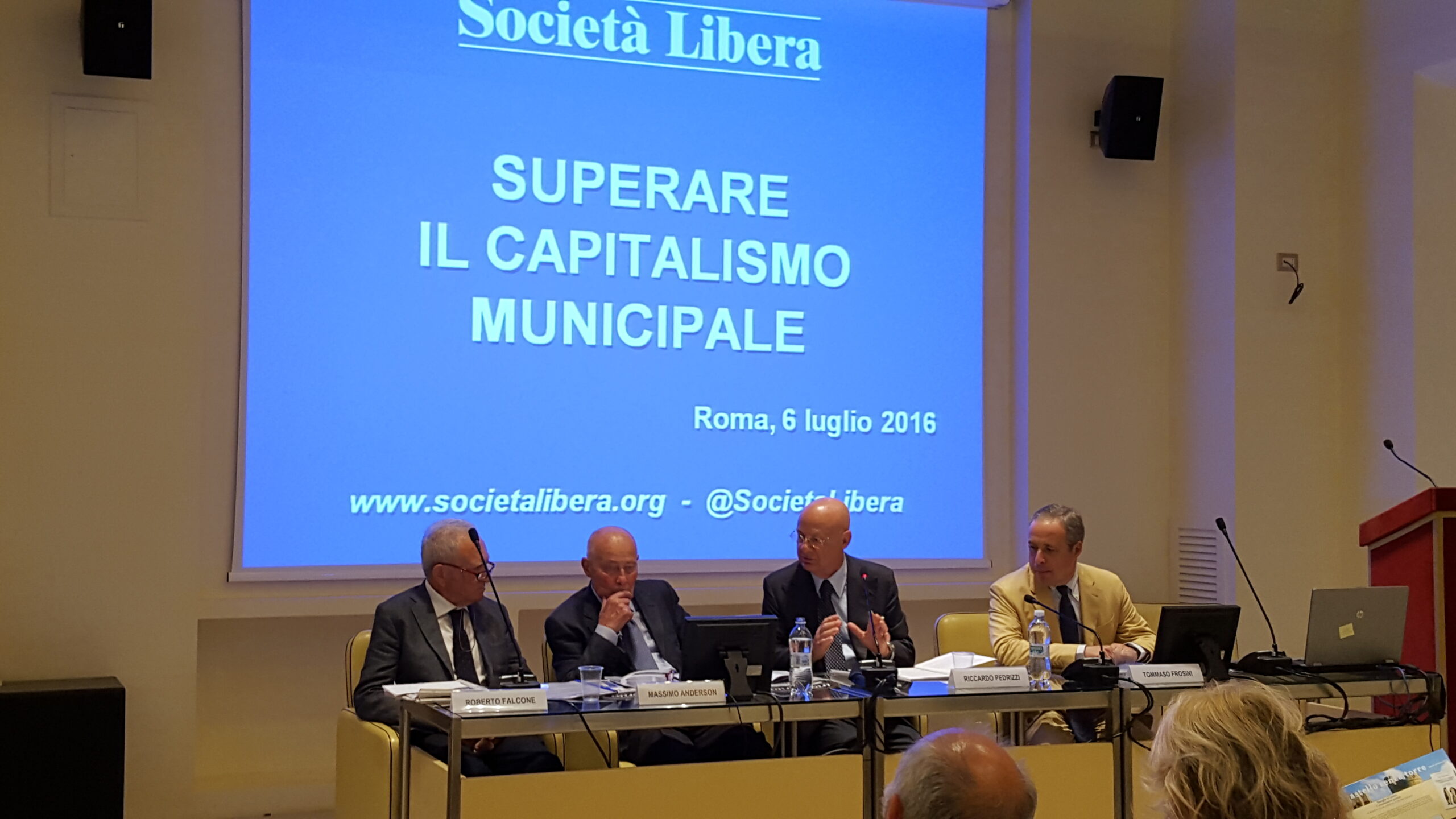 Roma, Presentazione Superare il capitalismo municipale, 6 luglio 2016