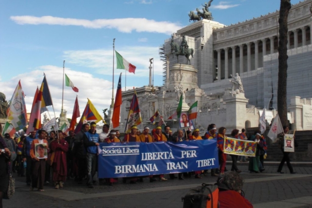 Roma, II Marcia Internazionale per la Libertà, 24 ottobre 2009