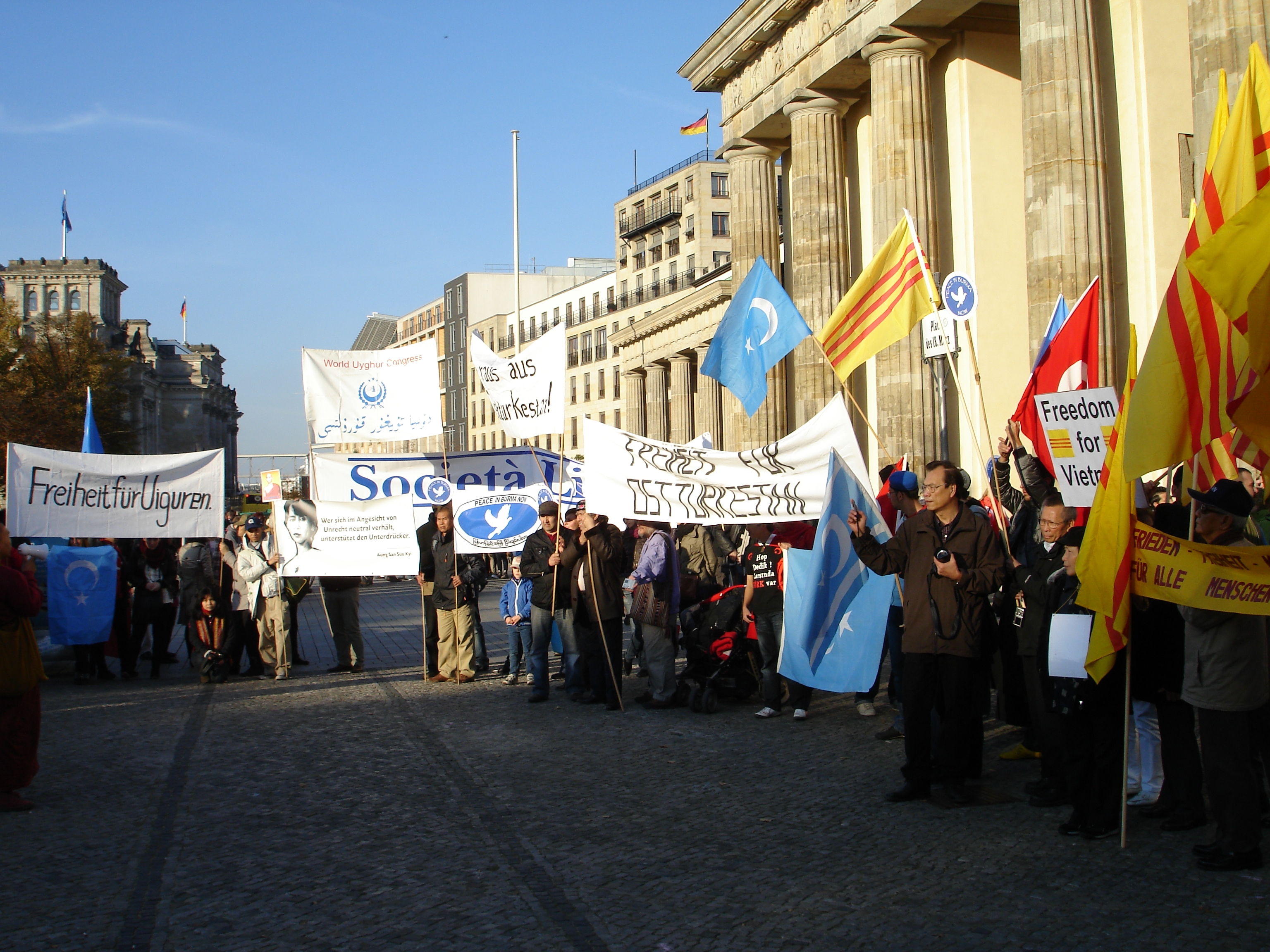 Berlino, IV Marcia Internazionale per la Libertà, 22 ottobre 2011