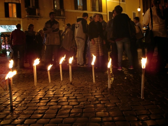 Roma e Parigi, VI Marcia per la Libertà delle Minoranze e dei Popoli Oppressi, 19 ottobre 2013