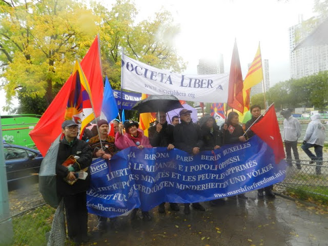Parigi, V Marcia per la LIbertà, 13 ottobre 2012