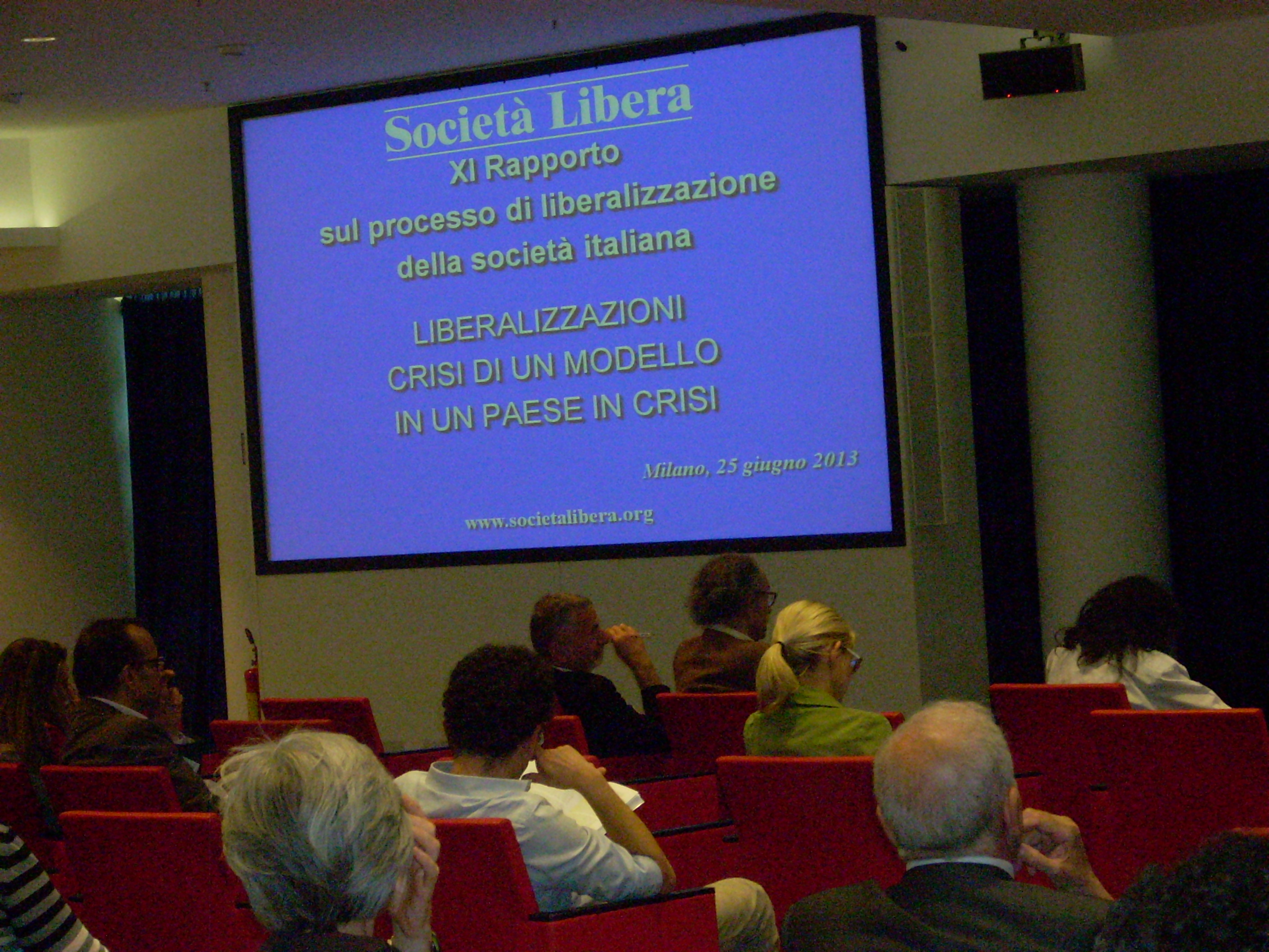 Politecnico MI, Firenze, Milano, Roma - Rapporto sulle liberalizzazioni - maggio giugno 2013