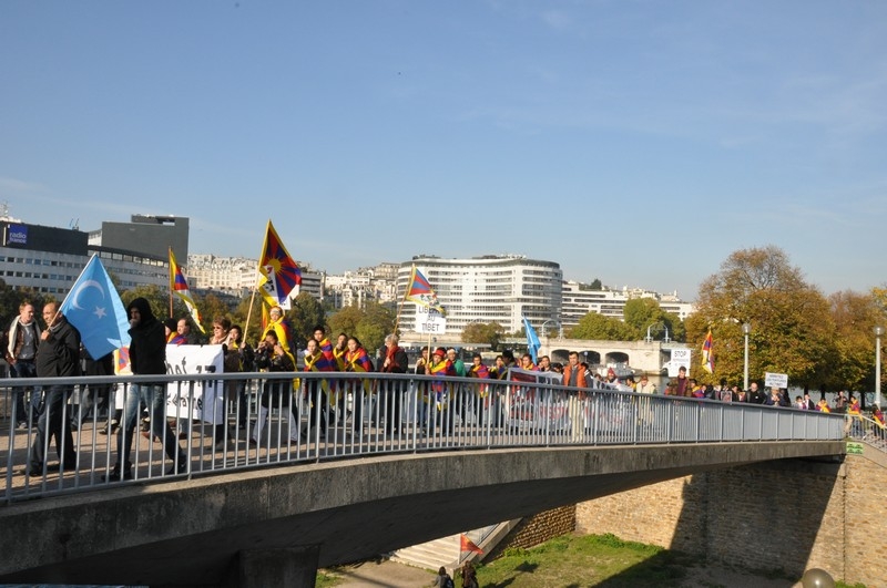 Parigi, IV Marcia Internazionale per la Libertà, 22 ottobre 2011