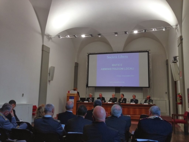 Firenze, Convegno Mafie e amministrazioni locali, 16 novembre 2013