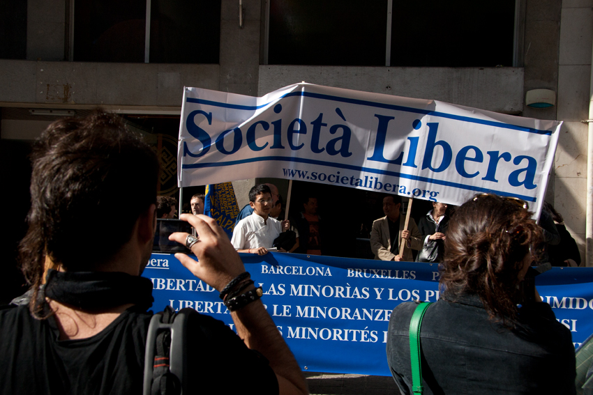Barcellona, V Marcia per la Libertà, 13 ottobre 2012