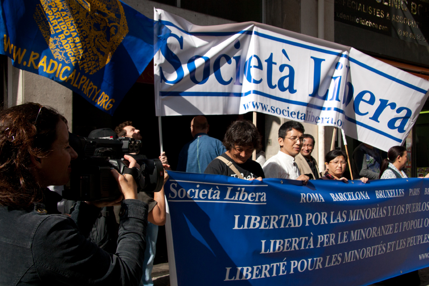 Barcellona, V Marcia per la Libertà, 13 ottobre 2012