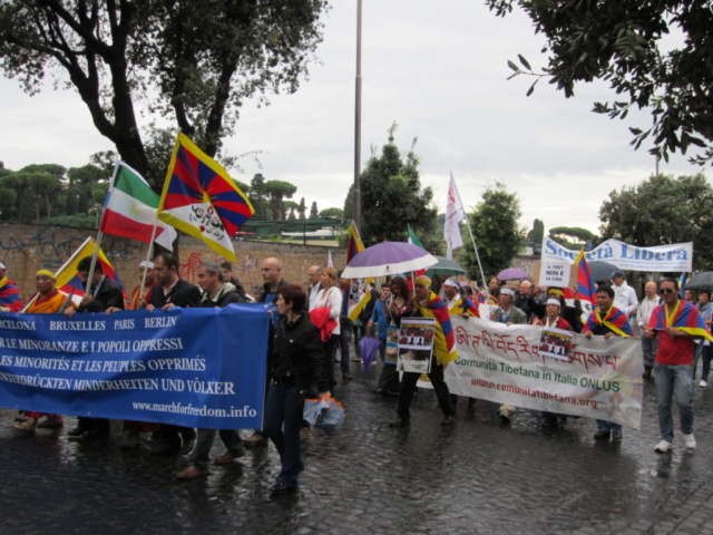 Roma, V Marcia per la Libertà, 13 ottobre 2012