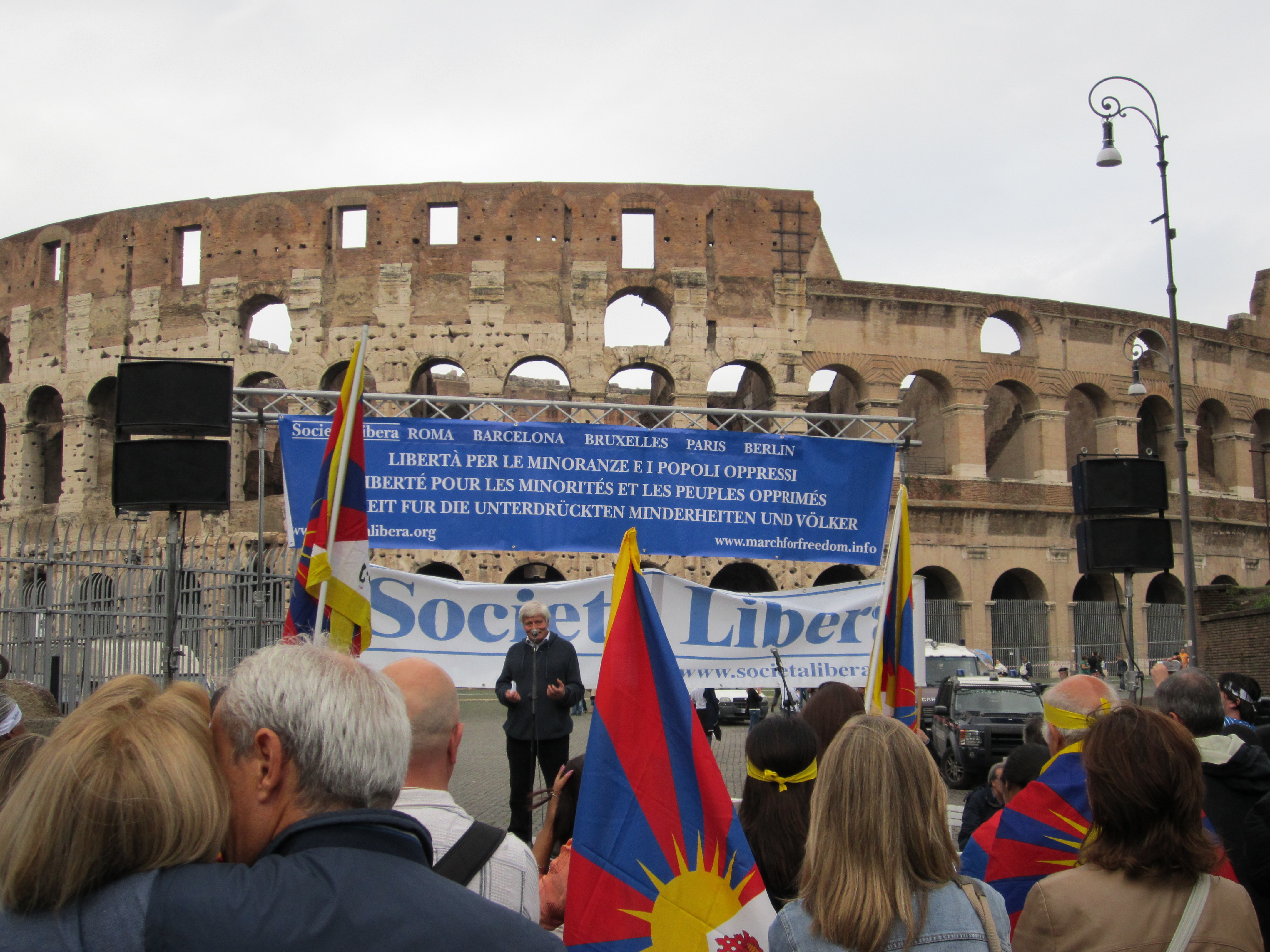 Roma, V Marcia per la Libertà, 13 ottobre 2012