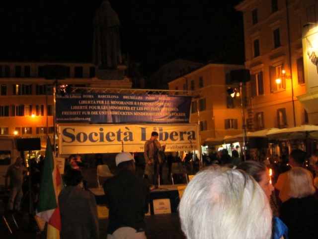 Roma e Parigi, VI Marcia per la Libertà delle Minoranze e dei Popoli Oppressi, 19 ottobre 2013