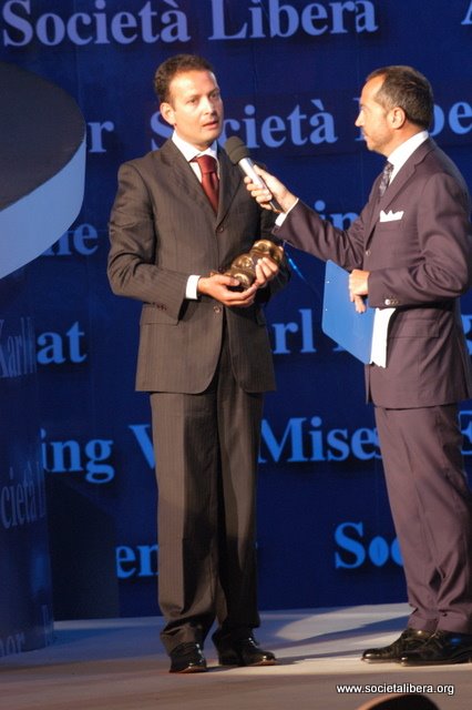 Napoli, VI Premio Internazionale alla Libertà, 19 giugno 2008