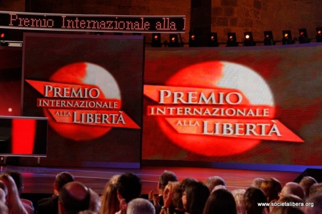 Napoli, VII Premio Internazionale alla Libertà, 6 luglio 2009