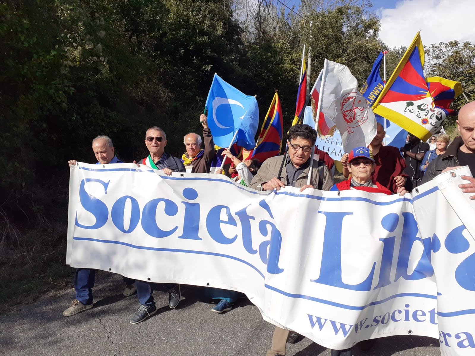 XII Marcia internazionale per la libertà dei popoli e delle minoranze oppresse, Campagnano di Roma, 12 ottobre 2019